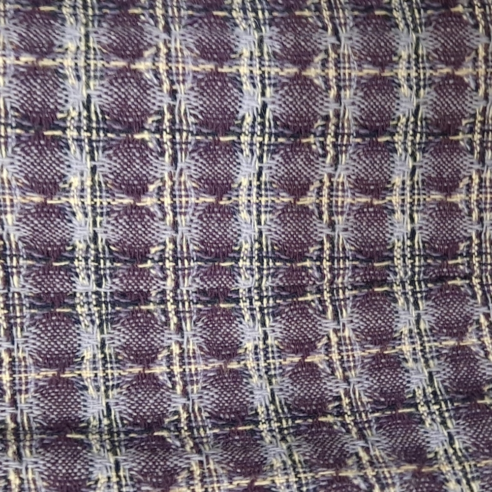 Pendleton Purple Plaid Button Front 100% Virgin W… - image 3